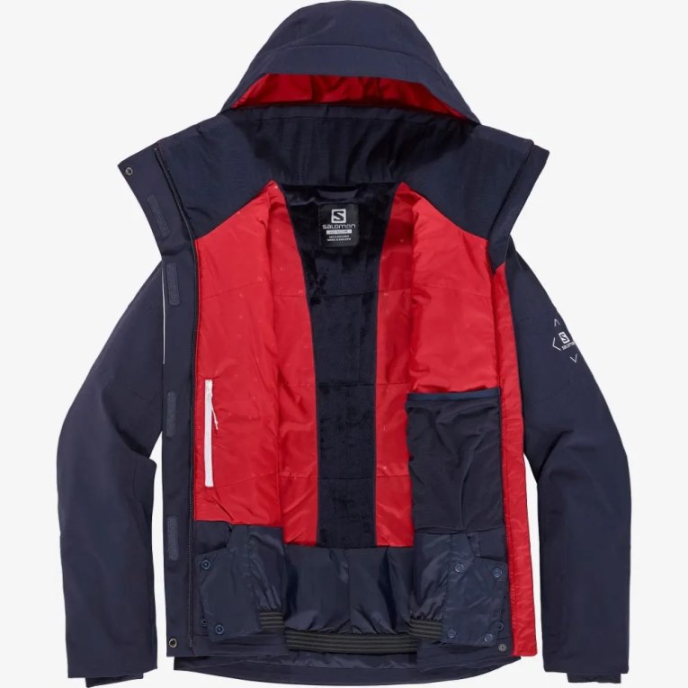 Navy Salomon Speed Women's Insulated Jackets | IE DF5139